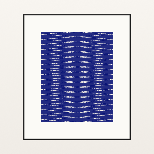 Indigo Adire – Premium Wall Art Print