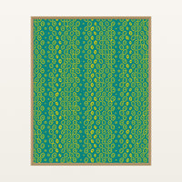 Ankara Brights Ankara – Premium Ankara Wall Art Print — Floating natural frame