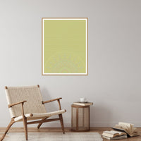 Ankara Brights Ombré Gradient – Signed 50-Edition Giclée Print for Gallery Walls — Reading nook