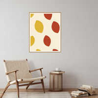 Ankara Gallery Ombré Gradient Art Print – Fine Art Giclée Digital Download | Signed 50-Edition — Reading nook