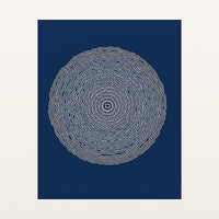 Batik Brown Sketch-filter – Signed 50-Edition Giclée Print for Gallery Walls — Unframed flat preview