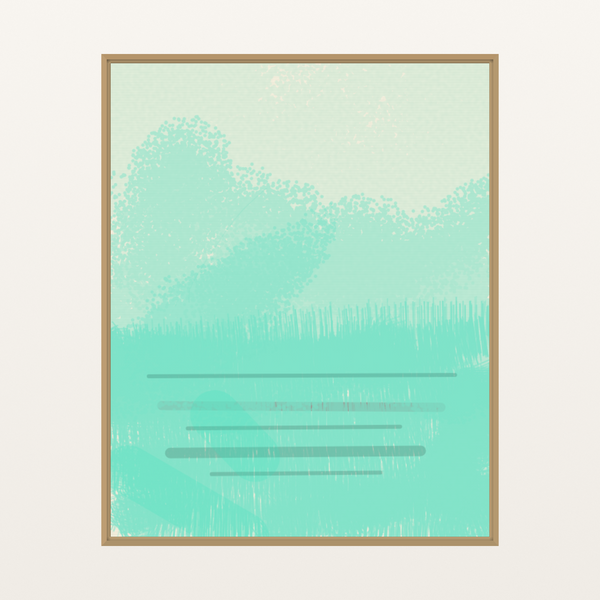 Original Bold Modern Organic Texture Painting