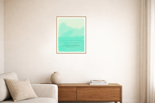 Original Bold Modern Organic Texture Painting