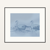 Bold Modern Watercolor Wash – Signed 50-Edition Giclée Print for Gallery Walls