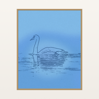 Bold Modern Watercolor Wash – Signed 50-Edition Giclée Print for Gallery Walls