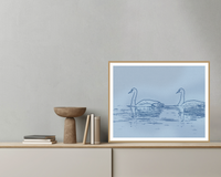 Bold Modern Watercolor Wash – Signed 50-Edition Giclée Print for Gallery Walls