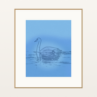 Bold Modern Watercolor Wash – Signed 50-Edition Giclée Print for Gallery Walls
