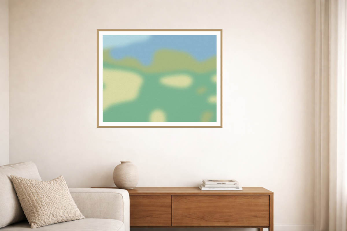 Bold Modern Watercolor-wash – Limited Edition Bold Modern Watercolor-wash Art Print