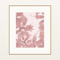 Blush Whisper Ombré Gradient – Premium Ombré Gradient Wall Art Print — Natural gallery mat