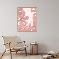 Blush Whisper Ombré Gradient – Premium Ombré Gradient Wall Art Print — Reading nook