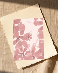 Blush Whisper Ombré Gradient – Premium Ombré Gradient Wall Art Print — Paper/edge detail