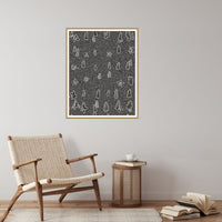 Bold Modern Botanical – Signed 50-Edition Giclée Print for Gallery Walls — Reading nook