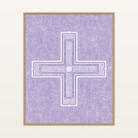 Bold Modern Motif – Limited Edition Motif Art Print — Floating natural frame