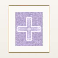 Bold Modern Motif – Limited Edition Motif Art Print — Natural gallery mat