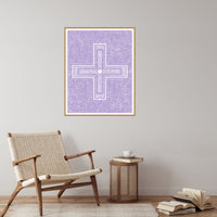 Bold Modern Motif – Limited Edition Motif Art Print — Reading nook
