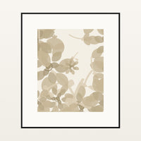 Champagne Haze Ombré Gradient – Premium Ombré Gradient Wall Art Print — Black gallery mat