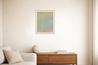 Original Dusty Periwinkle Organic Texture Painting Download for Home Decor
