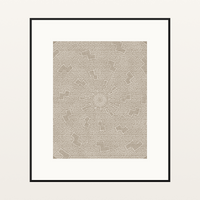 Warm Linen Basketweave Organic Texture Wall Art