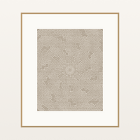 Warm Linen Basketweave Organic Texture Wall Art