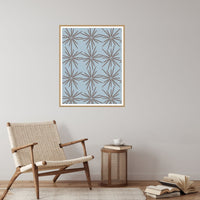 Cool Ocean Art Deco – Limited Edition Art Deco Art Print — Reading nook