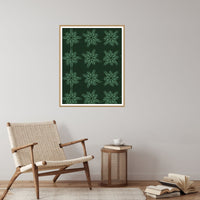 Cool Ocean Art Deco – Limited Edition Art Deco Art Print — Reading nook