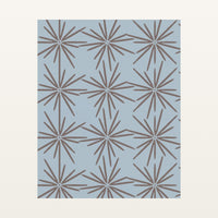 Cool Ocean Art Deco – Limited Edition Art Deco Art Print — Unframed flat preview