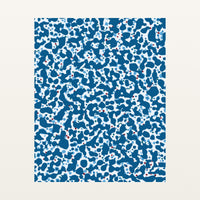 Cool Ocean Terrazzo – Signed 50-Edition Giclée Print for Gallery Walls — Unframed flat preview