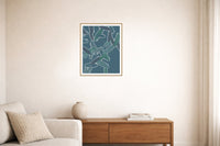 Cool Ocean Tropical – Signed 50-Edition Giclée Print for Gallery Walls — Living room lifestyle