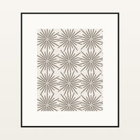 Driftwood Art Deco – Limited Edition Art Deco Art Print — Black gallery mat