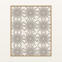 Driftwood Art Deco – Limited Edition Art Deco Art Print — Floating natural frame