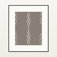 Driftwood Marble Swirl – Signed 50-Edition Giclée Print for Gallery Walls — Black gallery mat