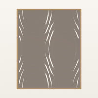Driftwood Marble Swirl – Signed 50-Edition Giclée Print for Gallery Walls — Floating natural frame