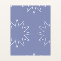 Dusty Periwinkle Ombré Gradient – Signed 50-Edition Giclée Print for Gallery Walls — Unframed flat preview