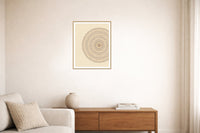 Earth Pigments Geometric – Signed 50-Edition Giclée Print for Gallery Walls — Living room lifestyle