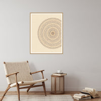 Earth Pigments Geometric – Signed 50-Edition Giclée Print for Gallery Walls — Reading nook