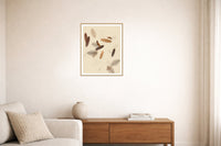 Earth Pigments Ombré Gradient – Premium Ombré Gradient Wall Art Print — Living room lifestyle
