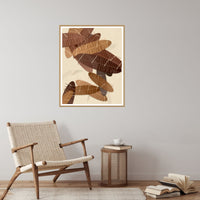 Earth Pigments Ombré Gradient – Premium Ombré Gradient Wall Art Print — Reading nook