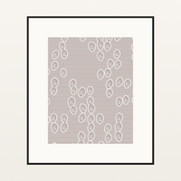 Warm Etched Line Art Print