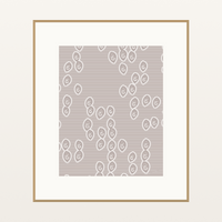 Warm Etched Line Art Print