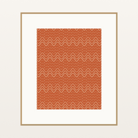 Bold Modern Retro 70s Print for Gallery Walls