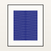 Indigo Adire – Premium Wall Art Print