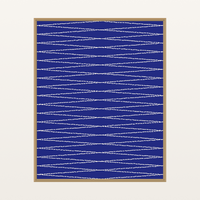 Indigo Adire – Premium Wall Art Print