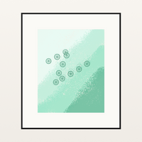 Indigo Textile Digital Artwork – Printable Wall Art