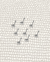 Natural Girafee Motif Limited Edition Line Art  Print