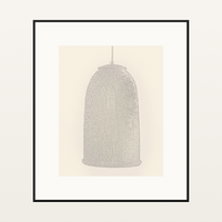 Watercolor-wash Lline Art Lighting Art Print – Limited Edition