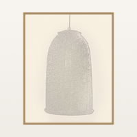 Watercolor-wash Lline Art Lighting Art Print – Limited Edition