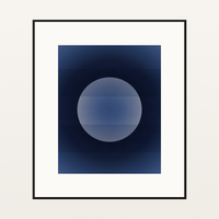 Indigo Current – Limited Edition Indigo Tie-dye Adire Art Print