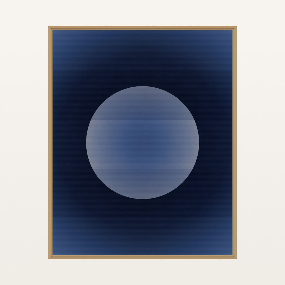Indigo Current – Limited Edition Indigo Tie-dye Adire Art Print