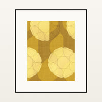 Jacquard Gallery Jacquard Weave – Premium Jacquard Weave Wall Art Print — Black gallery mat