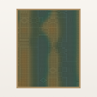 Kente Line Art Organic Texture Wall Art